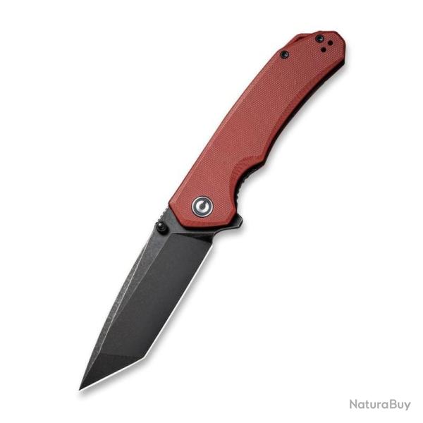 Couteau Civivi Brazen Linerlock Lame Acier D2 Manche G10 Bordeaux WLMC2023BCP
