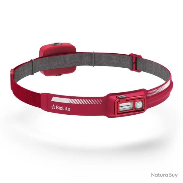 BioLite Dash 450 - lampe frontale de course 450 lm - Rouge