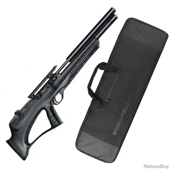 CARABINE ARCEA-SNOWPEAK T-REX BULLPUP PCP Cal. 4,5 mm  19,9 Joules + Sac de transport
