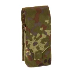Invader Gear 5.56 1x Double Mag Pouch - Flecktarn