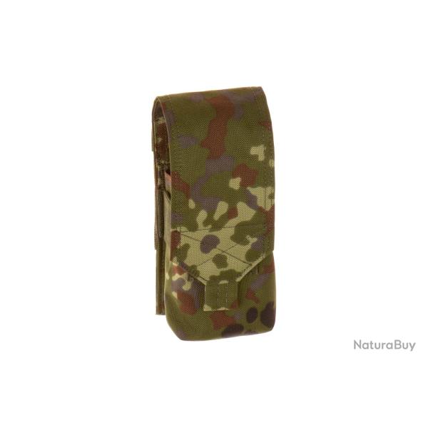 Invader Gear 5.56 1x Double Mag Pouch - Flecktarn