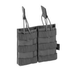 Invader Gear 5.56 Double Direct Action Mag Pouch - Wolf Grey
