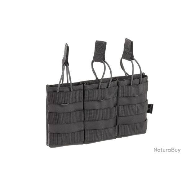 Invader Gear 5.56 Triple Direct Action Mag Pouch - Wolf Grey