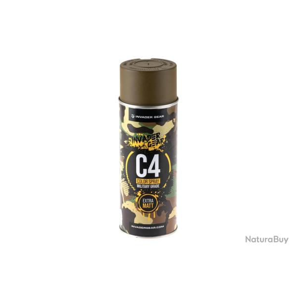 Invader Gear C4 Mil Grade Color Spray - Coyote Brown