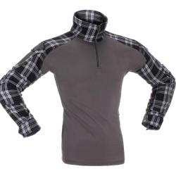 Invader Gear Flannel Combat Shirt Black