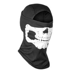 Invader Gear MPS Death Head Balaclava - Black