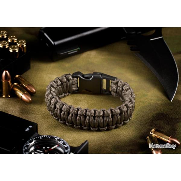 Invader Gear Paracord Bracelet - Gun Grey