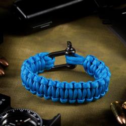 Invader Gear Shackle Bracelet - UN Blue