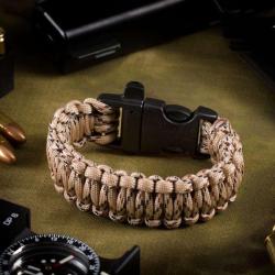 Invader Gear Survival Bracelet - Desert Camo