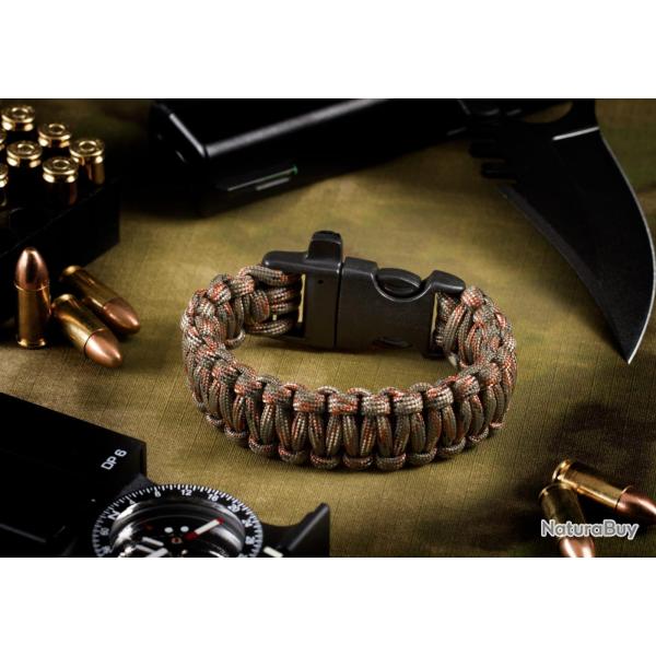 Invader Gear Survival Bracelet - OD Camo