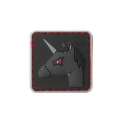 JTG Angry Unicorn Rubber Patch - Multicolor