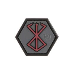JTG Berserker Rune Rubber Patch - Multicolor