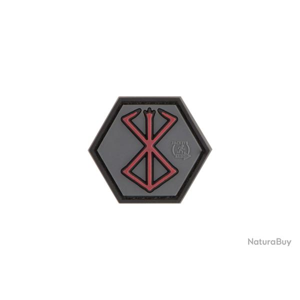JTG Berserker Rune Rubber Patch - Multicolor
