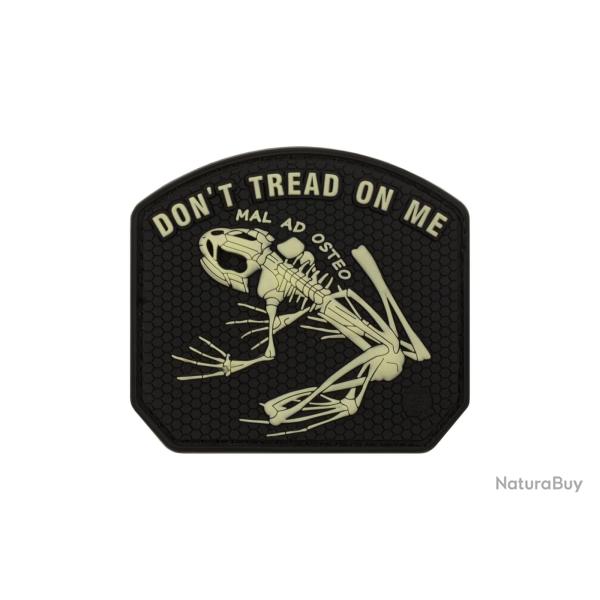 JTG Don't Tread on me Frog Rubber Patch - Glow