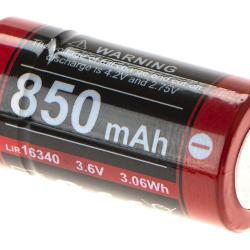 Klarus 16340 USB-C Rechargeable Battery 3.7V 850mAh