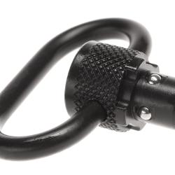 Leapers Heavy Duty Steel Push Button QD Sling Swivel 1.4 Inch