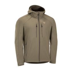 Outrider ED Softshell Hoody Stonegrey Olive
