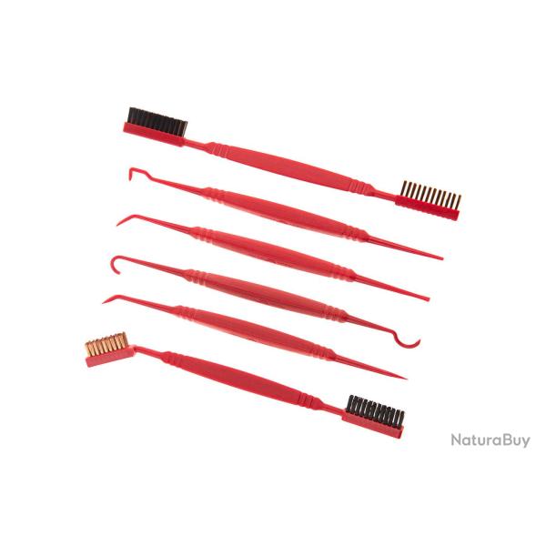 Real Avid Accu-Grip Picks & Brushes - 12 piques et brosses d'entretien