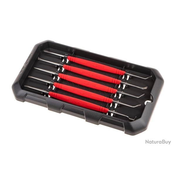 Real Avid Accu-Grip Steel Picks - piques d'entretien en inox