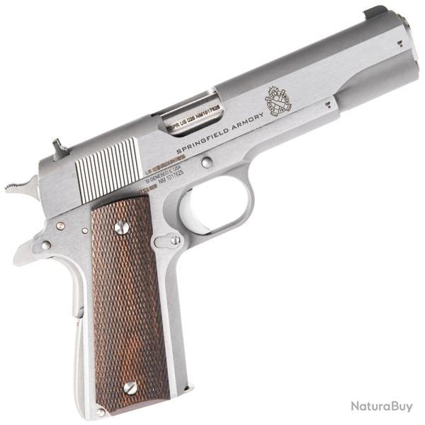 Pistolet Springfield 1911 MIL-SPEC INOX 45ACP 5''