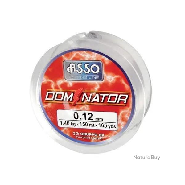 Nylon Asso Dominator 300m 0,28mm 300m Gris Argent 6,70kg