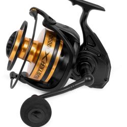Moulinet Spinning Black Cat Buster X 5+1 4.6:1 10000 1000g 22kg 390m/0,50mm