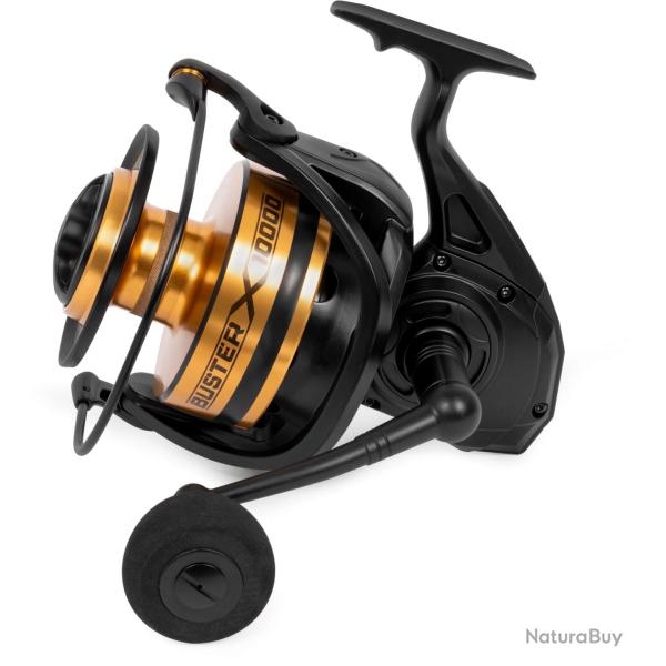 Moulinet Spinning Black Cat Buster X 5+1 4.6:1 10000 1000g 22kg 390m/0,50mm