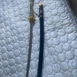 Katana Highlander r&eacute;plique officielle - T&ecirc;te de Dragon (Connor MacLeod)