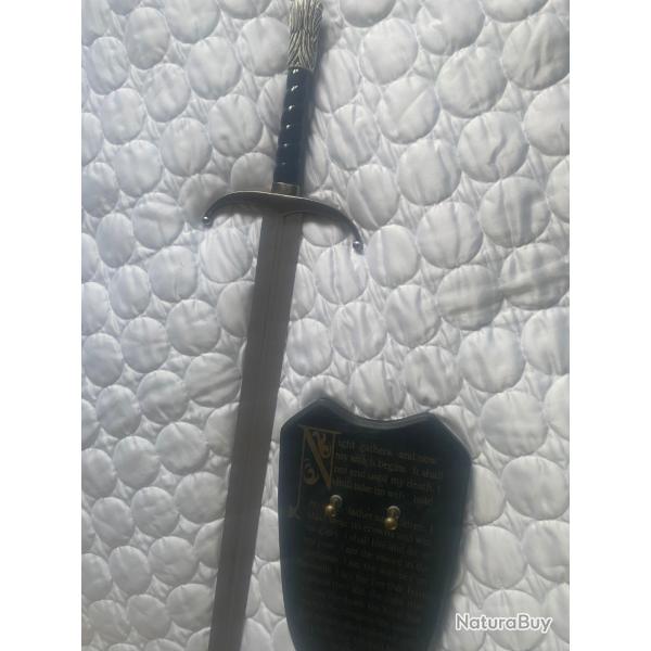 �p�e Grand-Griffe Jon Snow (Game of Thrones) + Plaque murale