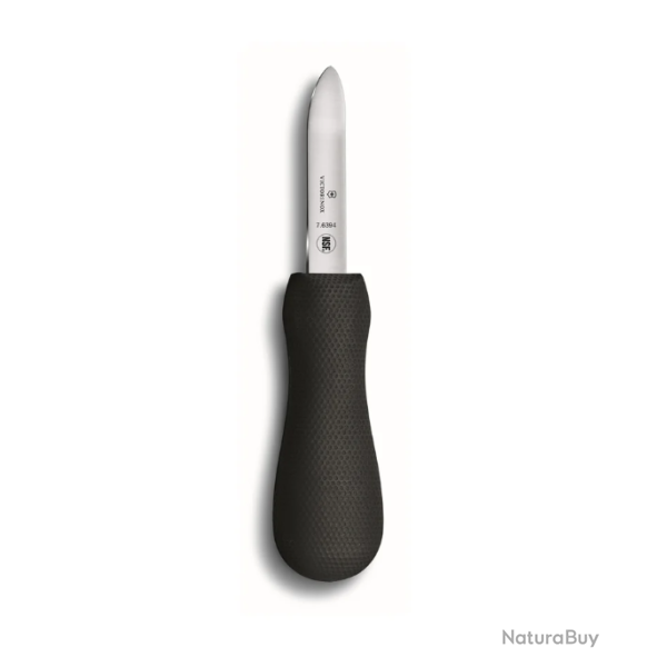 Victorinox 7.6394 - Couteau � hu�tres noir avec lame courb�e