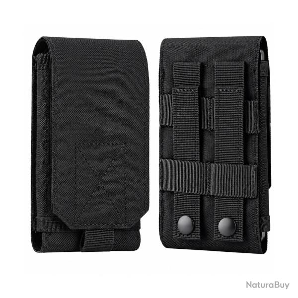 �tui T�l�phone Tactique MOLLE Noir 6 � 7,5 Pouces