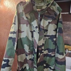 Veste de chasse arm&eacute;e fran&ccedil;aise camouflage et Gore Tex
