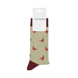 Chaussettes Homme Faisans - Woodland - Schoffel - Olive / Taille unique