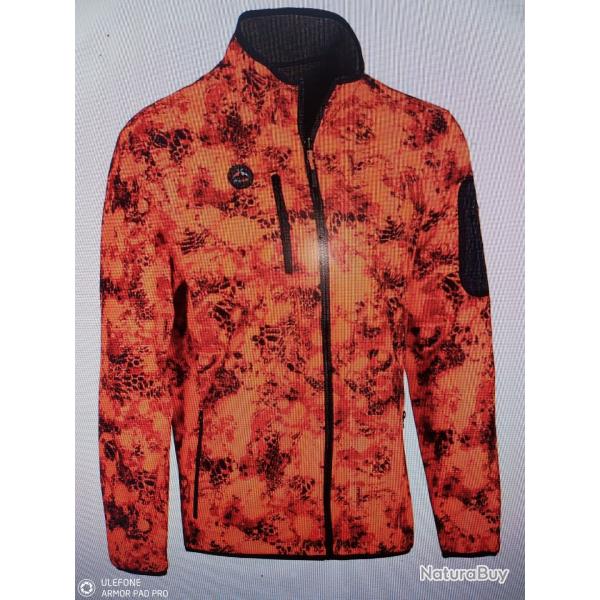 Probhunt blouson polaire r�versible coupe vent drathaar