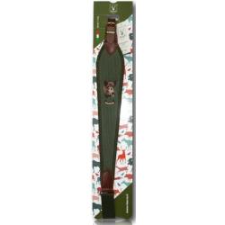 BRETELLE RISERVA CARABINE CORDURA VERT TETE SANGLIER