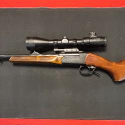 Magnifique carabine Baikal IZH-18MH cal. 222rem + lunette RED HOT 3-12x50E a vendre aux ench&egrave;res