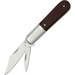 Couteau de Poche Schrade Barlow Lame Acier Inox Manche Composite Slip Joint SCH278