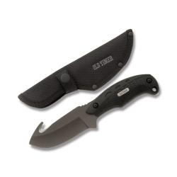 Couteau Fixe Schrade Old Timer Copperhead Guthook Lame Acier 7Cr17MoV Manche Caoutchouc SCH2143OTCP