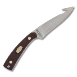 Couteau Schrade Old Timer Guthook Skinner Lame Acier Inox Manche Delrin Etui Cuir SCH158OT