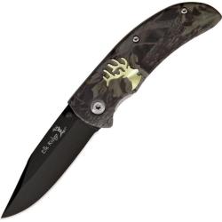Couteau Pliant Elk Ridge Camo Linerlock Lame Acier 3Cr13 Manche Aluminium camouflage Linerlock ER118