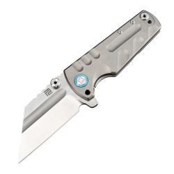 Couteau Pliant Artisan Cutlery Proponent Gray Lame Acier S35VN Manche Titane Framelock ATZ1820GGYS