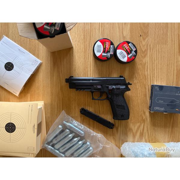 Sig Sauer P226 4.5mm plomb CO2 pack