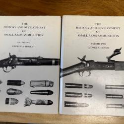 LIVRES THE HISTORY AND DEVELOPMENT OF SMALL ARMS AMMUNITION volumes 1 et 2