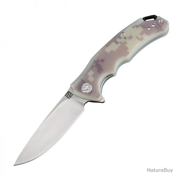 Couteau Pliant Artisan Cutlery Tradition Camo Lame Acier D2 Manche G10 Linerlock ATZ1702PSCGF