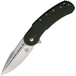 Couteau Begg Knives Bodega Spear Point Lame Acier D2 Manche G10 OD/Inox Framelock BG012