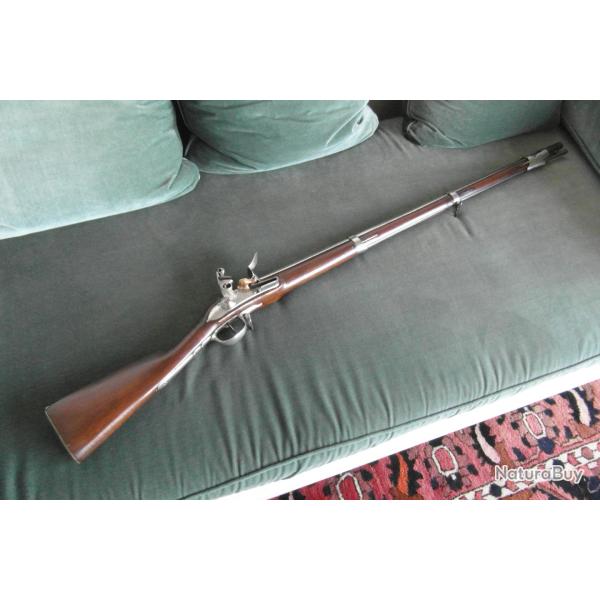 Beau fusil d'officier du mod�le 1777 de fabricaion r�volutionnaire