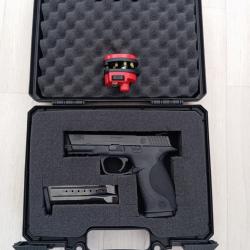 Pistolet SMITH &WESSON mod&egrave;le MP9 calibre 9x19mm