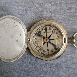 Boussole de gousset US WW2 - Wittnauer - M&eacute;canique impeccable & fluide - 100% Jus