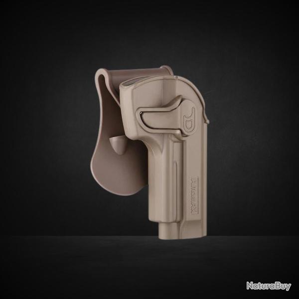 HOLSTER RIGIDE AMOMAX G2 GLOCK AIRSOFT FDE