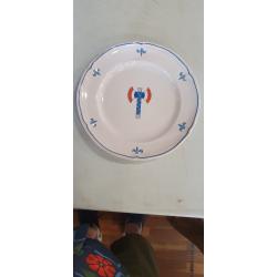 ASSIETTE COMMEMORATIVE PETAIN VERDUN 1981